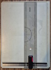 Zeichenplatte - Technisches Zeichnen DIN A4, mit Aufbewahrungstasche **Vintage**