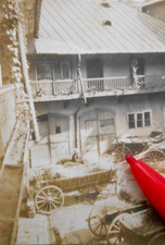 k) Foto polnischer Bauernhof 1917 / 1918 HOCH INTERESSANT Nachlass Flieger