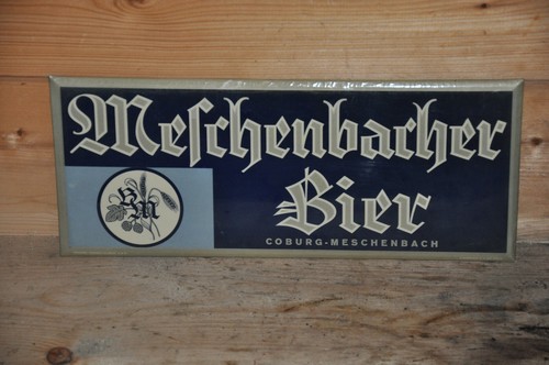 Altes brauereischild imoglas - altes, brauereischild/imoglas