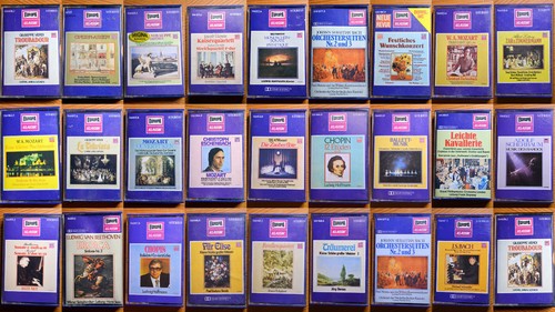 Musikkassetten europa klassik - musikkassetten,