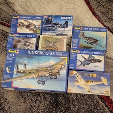 Revell Konvolut 8x Stück siehe Bilder 5x Revell 2x Academy 1x Airfix 