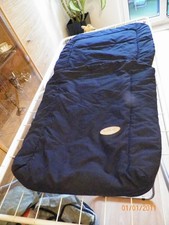 As Mi Buggy/ Kinderwagen - Fußsack, dunkelblau, leicht gepolstert/wattiert,