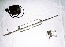 WEBER Grillspieß / Drehspieß mit Motor 230 Volt
