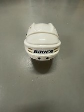 Bauer Hh1000s 52-57cm Eishockey Helm Gr. M Vintage Weiß