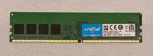 4gb crucial ddr4 - ddr4, 2133mhz