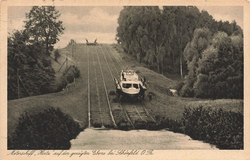 Schönfeld motorschiff - ak,
