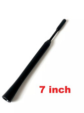 7" Antenna Rubber Mast Black