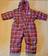 schöner, dicker, warmer Schneeanzug, Gr.86 von Topolino, rosa, gestreift #10