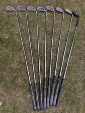Golfschläger-Set von PING, EYE 2, Eisen 3-7, 9, W, S von Cleveland und Bag