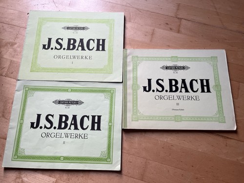 Edition peters bach - edition, j.s.