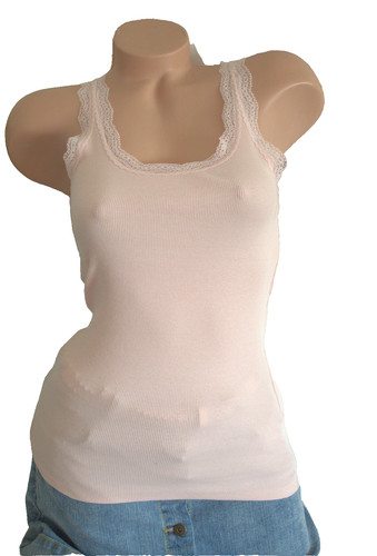 Rippstrick trägertop tanktop - rippstrick,