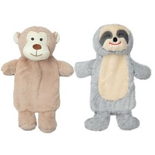 2er Pack Wärmflaschen 3D Tier