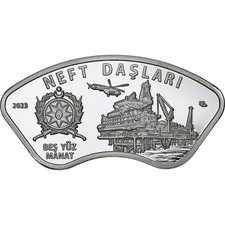 Aserbaidschan 500 manat neft - aserbaidschan,,
