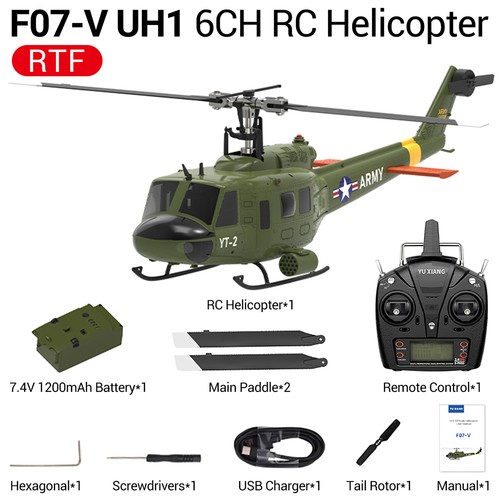 Yuxiang f07v huey - uh-1, rc