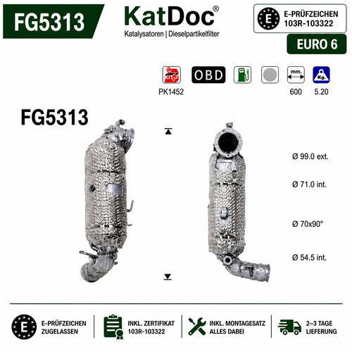 Dpf partikelfilter citroen - partikelfilter,