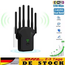 1200Mbps WIFI WLAN Repeater Router Range Signal Verstärker Access Point Booster 