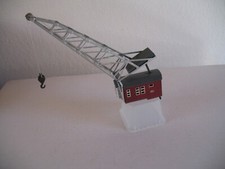 Märklin Drehkran 7051 Kranhaus r o t  mit Ausleger,  Seil+Haken    top Zustand