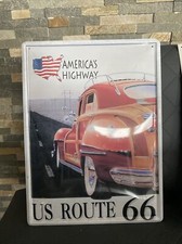 USA Amerika 30er 40er Jahre Oldtimer Rockabilly Deko Poster Schild