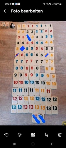 Rummy spielsteine - ,