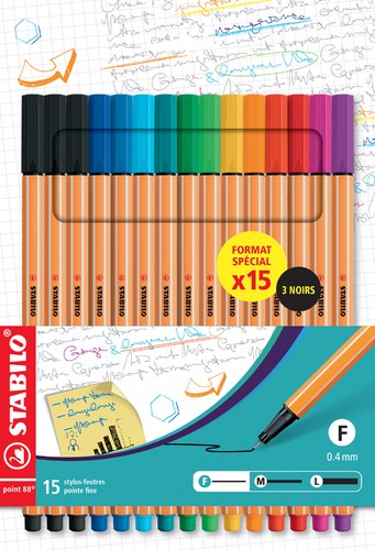 Stabilo fineliner point - point, 88