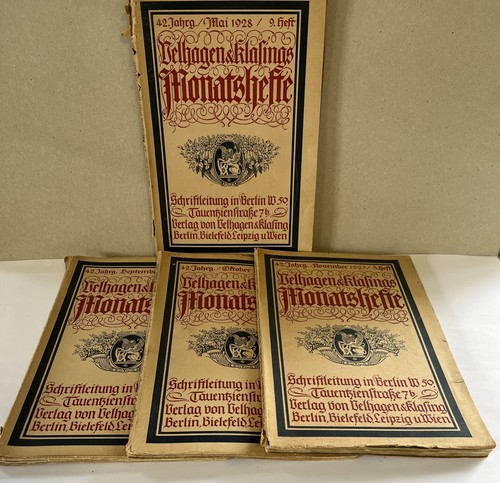 Monatshefte ausgabe velhagen - velhagen, &