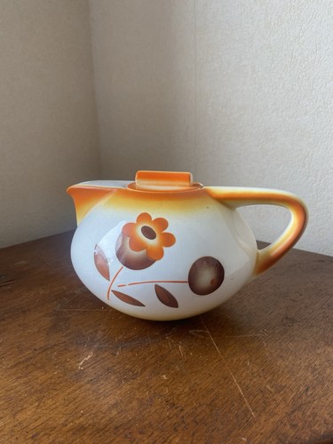 Teekanne colditz spritzdekor - teekanne,