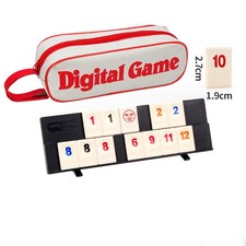 Rummikub Pouch Travel Game - Age 7+ Compact & Portable Fun