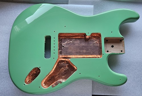 Strat body grün - -, erle