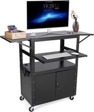 AV Cart mit Schließschrank