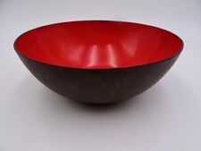 Herbert Krenchel Orskov kleine Krenit Schale bowl rot Denmark 50er 60er #2