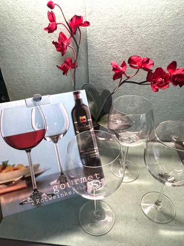 Rotweinkelche vier gourmet neu - rotweinkelche,