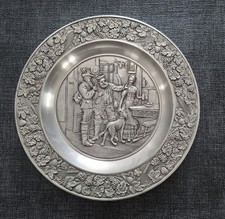 Zinnteller "Auf der Pirsch"