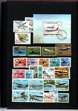 Flugzeuge buntes Lot