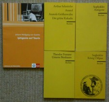 Konvolut Taschenbücher Reclam