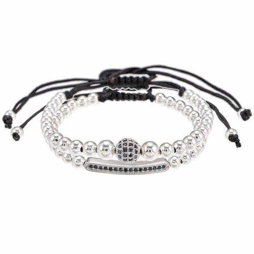 Armband 2er set elegant herren - elegant,