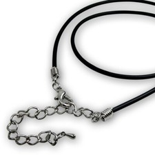 Kautschuk Halskette anhänger