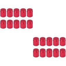  20 Stück Sechseck Aluminiumlegierung Caps Bike MTB-Reifenluftkappen