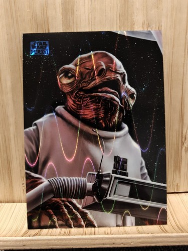 Topps star wars galaxy - wars, chrome