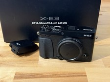 Fujifilm X-E3 24,3MP Spiegellose Systemkamera - Schwarz (Nur Gehäuse)