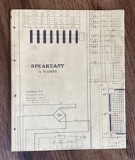 Playmatic Speakeasy Schaltplan / Flipper Pinball