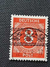 Bizone Nr 53 I gestempelt gep. Schlegel BPP - Michel 85,-