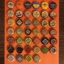 40 unterschiedliche Kronkorken