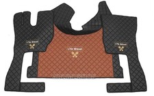 Kunstleder Fußmattenset für