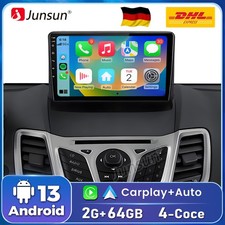 2G+64G Android 13 Autoradio Für Ford Fiesta 2009-2011 GPS Navi DAB+ Carplay SWC