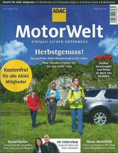 Adac motorwelt ausgabe - motorwelt,