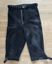 Trachtenhose, Kniebundhose, Leder, Hirschleder Damen Gr. 34