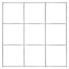 Gitter 10 x 10 cm Maschenweite Gabionengitter Drahtgitter Gittermatte Steinkorb