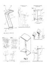 Stehpult, Schreibtisch zum