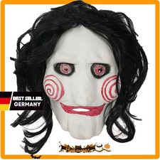 Halloween Saw Latex Maske mit