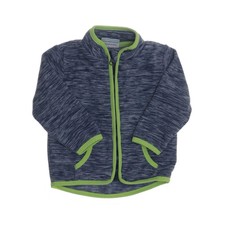 Topomini, Fleecejacke, Unisex (Kinder), Größe: 74, Blau/Grün, Polyester #fVe